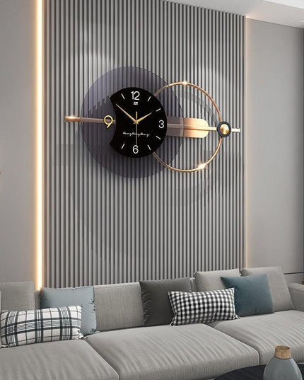 Botanica Contemporary Minimalist Wall Clock - Chic Timekeeping Solution for Modern Interiors