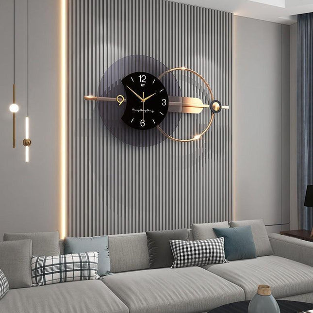 Botanica Contemporary Minimalist Wall Clock - Chic Timekeeping Solution for Modern Interiors