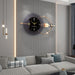 Elegance Elevated Botanica Modern Minimalist Wall Clock - Stylish Timepiece for Your Space