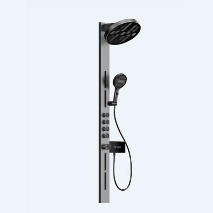Matte Grey Thermostatic Shower Set | Concealed Design & Luxury