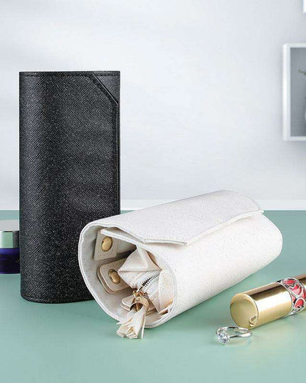 Elegant Portable Jewelry Organizer with Long Strip Design