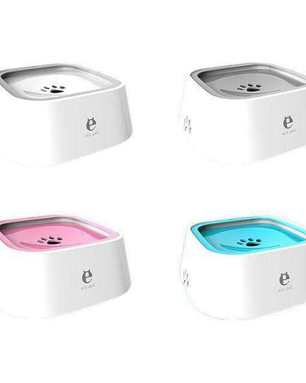 Artisanal Ceramic Pet Bowl with Stylish Decorative Print