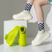 Winter 2023 Waterproof Cotton Slides with Plush Velvet Lining - Unisex Comfort Essentials