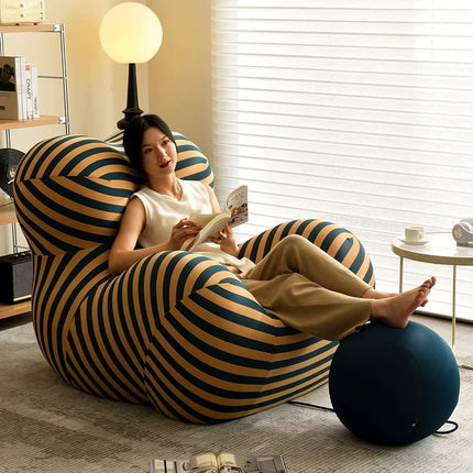 Nordic Luxury Hug Chair - Cozy Compressed Single Sofa