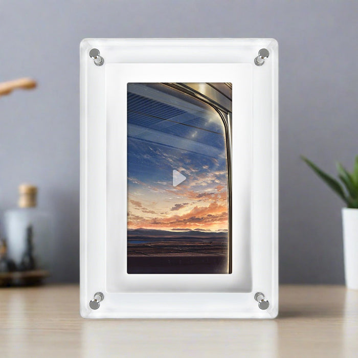5-Inch 1080P HD Digital Photo Frame | Video & Picture Display Player