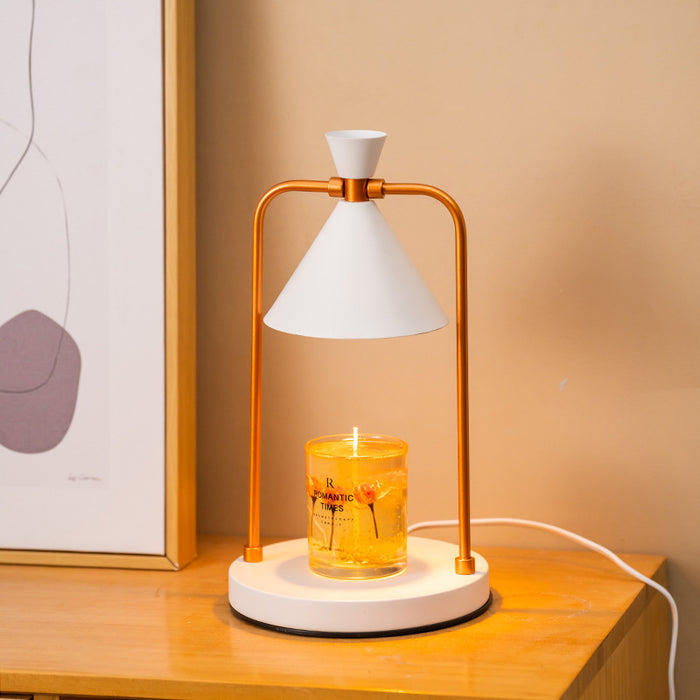 Adjustable Desktop Melted Candle Lamp - Romantic Aromatherapy Iron Art Light