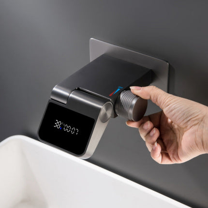 Concealed Wall-Mounted Waterfall Faucet - Full Copper, Digital