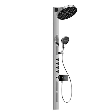 Matte Grey Thermostatic Shower Set | Concealed Design & Luxury