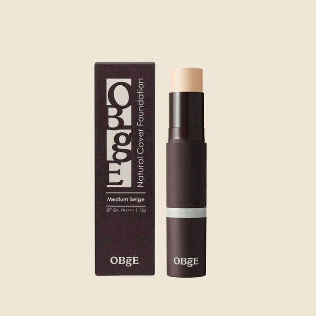 OBgE Natural Cover Foundation SPF50+ PA++++ 13g (3colors) - Très Elite