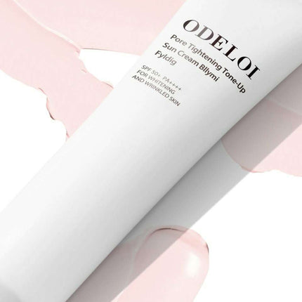 ODELOI Pore Tightening Tone-Up Sun Cream Bllymi Fyldig SPF 50+ PA++++ 50ml - Très Elite