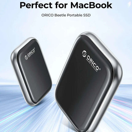 ORICO Beetle 2TB Portable SSD - Ultra-Fast Data Transfer for MacBooks, Laptops, and More - Très Elite
