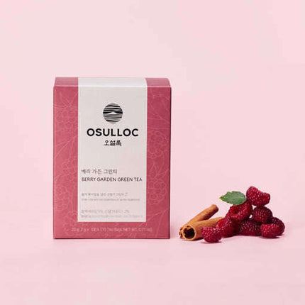 OSULLOC Berry Garden Green Tea (10 count) - Très Elite