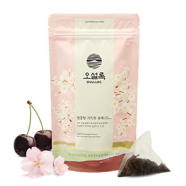 Osulloc Cherry Blossom Black Tea With Rosehip And Hibiscus 20 Count - Très Elite
