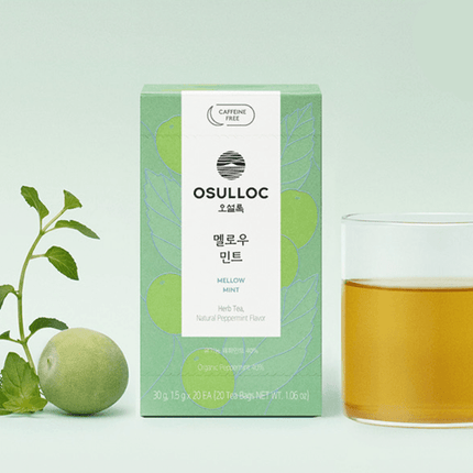 OSULLOC Herbal Tea Life Set (60 count, 3 flavors X 20ea) - Très Elite