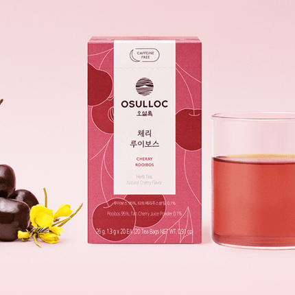 OSULLOC Herbal Tea Life Set (60 count, 3 flavors X 20ea) - Très Elite