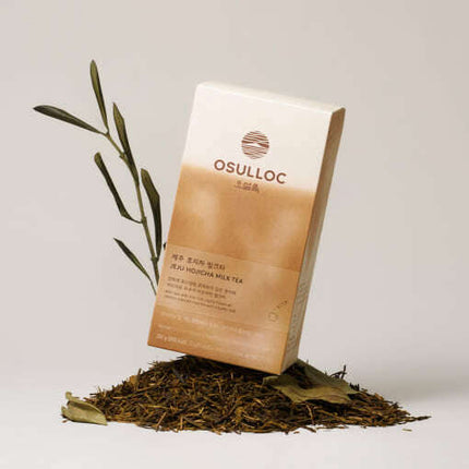 OSULLOC Jeju Hojicha Milk Tea (10 sticks) - Très Elite