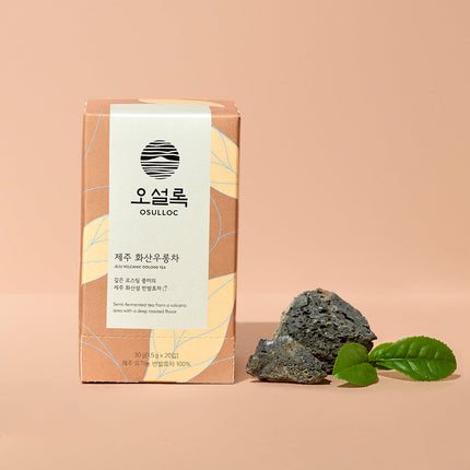 Osulloc Organic Jeju Volcanic Oolong Tea 20 Count Tea Bags - Très Elite