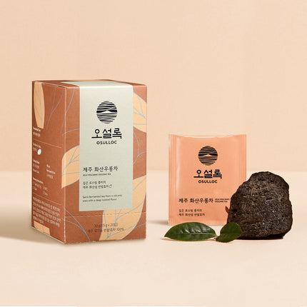 Osulloc Organic Jeju Volcanic Oolong Tea 20 Count Tea Bags - Très Elite