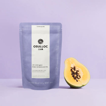 OSULLOC Peach Papaya Black Tea (20 count) - Très Elite