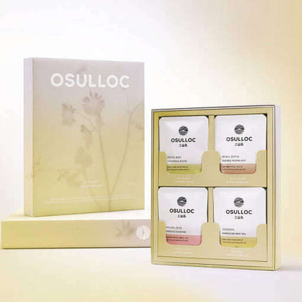 OSULLOC Tea Edition Herb Gift Box Set (16 count, 4 flavors X 4ea) - Très Elite
