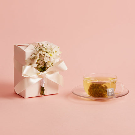 OSULLOC Wedding Green Tea 20 Count Whole Leaf Pyramid Teabags - Très Elite