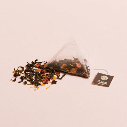 OSULLOC Wedding Green Tea 20 Count Whole Leaf Pyramid Teabags - Très Elite