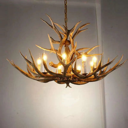 OUTELA Elegant Nordic LED Chandelier for Stylish Dining and Hallway Lighting- Très Elite- Très Elite