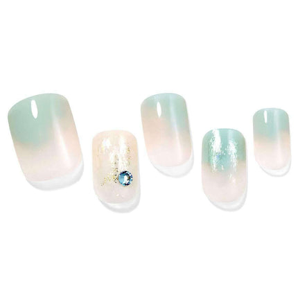 Ocean Chic Gel Nail Art Set with 30 Tips & Essential Tools for Flawless Manicures - Très Elite