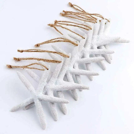 Ocean-Inspired DIY Starfish Craft Kit - 10 Resin Finger Starfish in Serene Coastal Colors - Très Elite