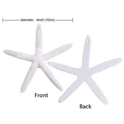 Ocean-Inspired DIY Starfish Craft Kit - 10 Resin Finger Starfish in Serene Coastal Colors - Très Elite