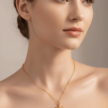 Ocean Starfish Pendant Necklace – Versatile Stainless Steel Holiday Jewelry - Très Elite
