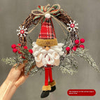 Bow Santa Claus Vine Ring M
