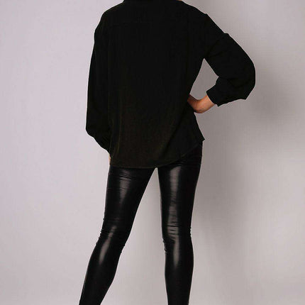 Olive Gold Elegant Long Sleeve Blouse by Ax Paris - Très Elite