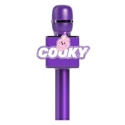 On-the-Go BT21 Baby Bluetooth Karaoke Microphone: Your Portable Singing Companion - Très Elite