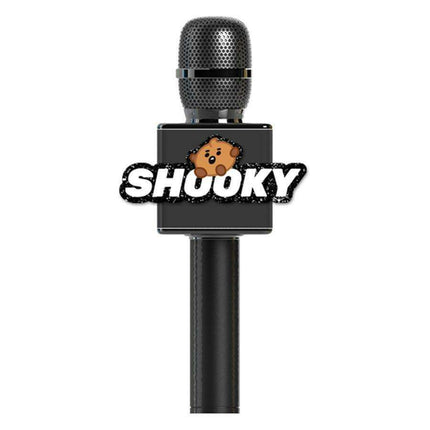 On-the-Go BT21 Baby Bluetooth Karaoke Microphone: Your Portable Singing Companion - Très Elite