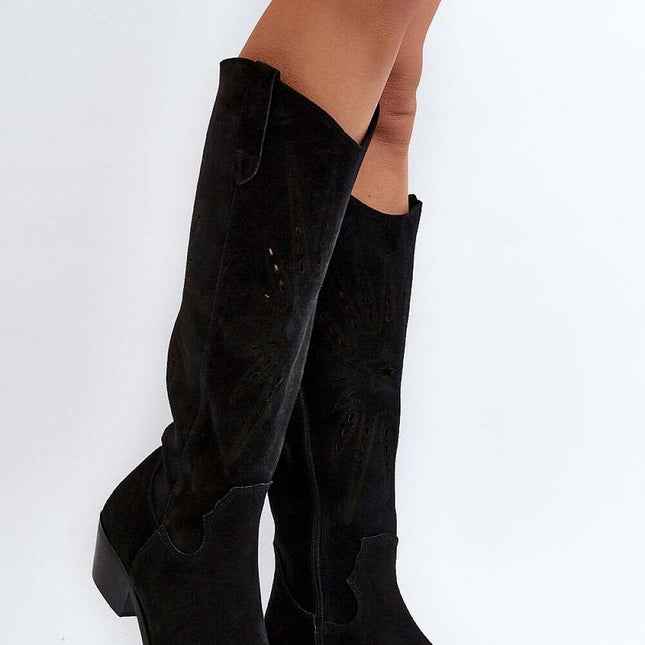 Open-work Boots model 192104