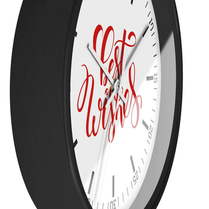 Opulent Holiday Chic Wall Clock - An Exquisite Timekeeper for Elegant Interiors - Très Elite