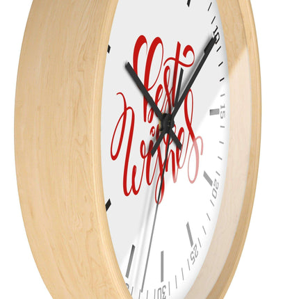 Opulent Holiday Chic Wall Clock - An Exquisite Timekeeper for Elegant Interiors - Très Elite