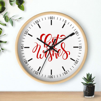 Opulent Holiday Chic Wall Clock - An Exquisite Timekeeper for Elegant Interiors - Très Elite
