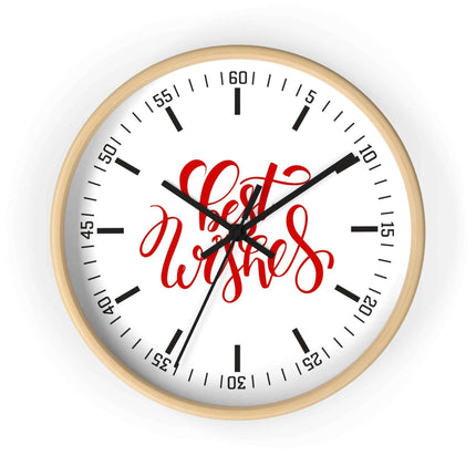 Opulent Holiday Chic Wall Clock - An Exquisite Timekeeper for Elegant Interiors - Très Elite