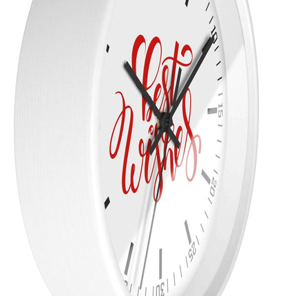 Opulent Holiday Chic Wall Clock - An Exquisite Timekeeper for Elegant Interiors - Très Elite