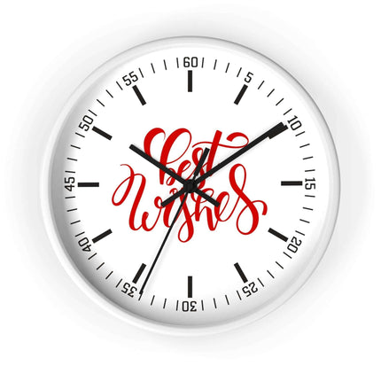 Opulent Holiday Chic Wall Clock - An Exquisite Timekeeper for Elegant Interiors - Très Elite