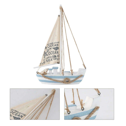 Opulent LED-Illuminated Nautical Sailboat Sculpture for Coastal Elegance - Très Elite