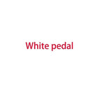 White pedal