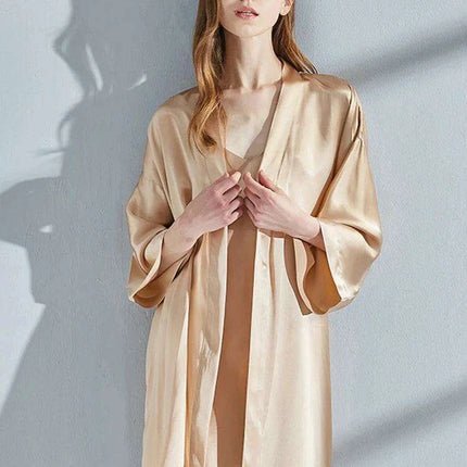 Opulent Silk Nightwear Set for Women - 16 Momme Luxurious Sleepwear Collection..