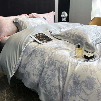 Opulent Tencel Bedding Collection with Duvet Cover and Pillowcases - Très Elite