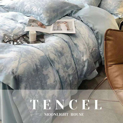 Opulent Tencel Bedding Collection with Duvet Cover and Pillowcases - Très Elite