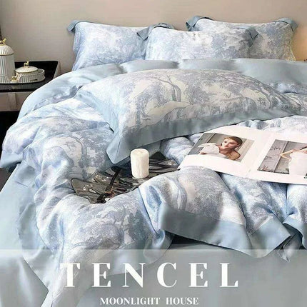 Opulent Tencel Bedding Collection with Duvet Cover and Pillowcases - Très Elite
