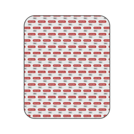 Opulent Valentine Mink-Poly Outdoor Picnic Blanket- Très Elite- Très Elite