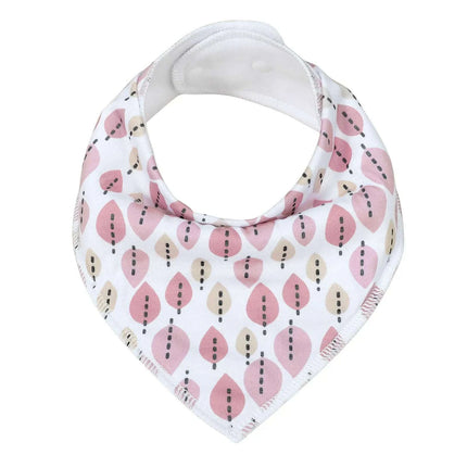 Organic Cotton Triangle Bibs Set for Newborns - Adorable Animal Designs for Feeding and Drooling